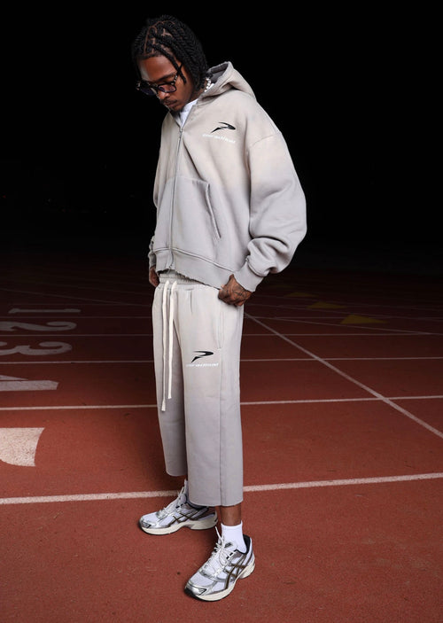 Gray Paradisal Track Suit